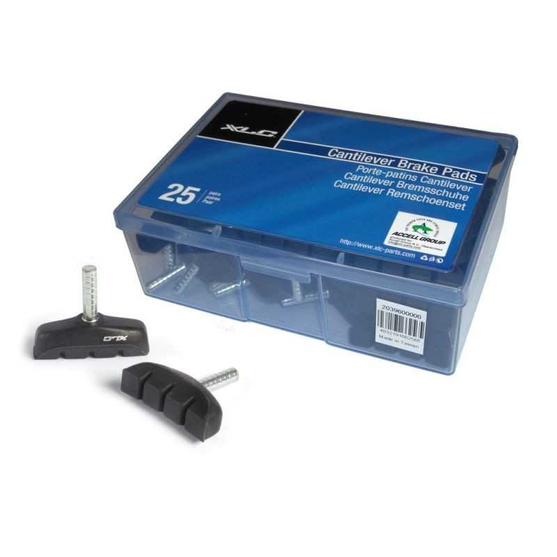 Brake shoe kit box with  25U CANTILEVER 53MM BS-C01