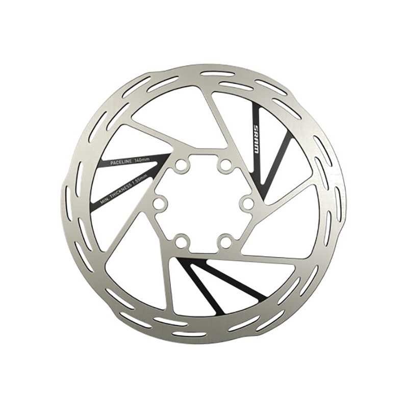 SRAM 6-hole brake disc + steel bolts PACELINE 102670VAR