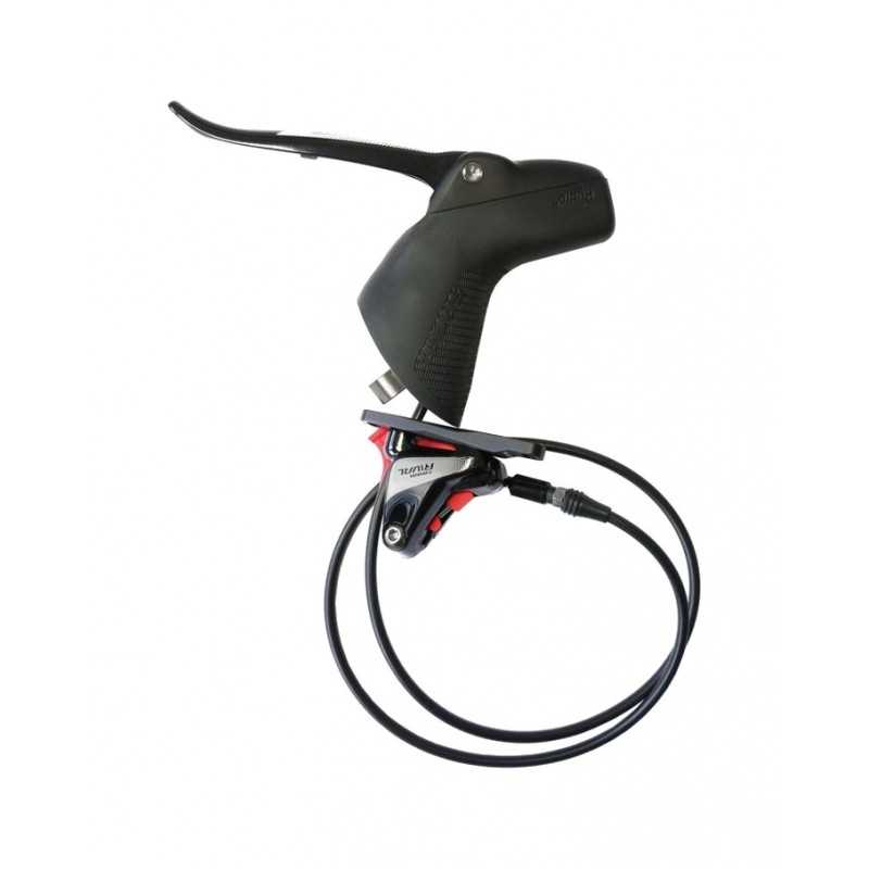SRAM Freno de disco hidráulico trasero con zapatas orgánicas RIVAL 1 MOTO ROAD 1800 MM FLAT MOUNT 103320