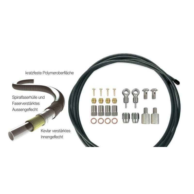 XLC Latiguillo de freno disco con kit UNIVERSAL NIRO 250 BR-X64 2500376100