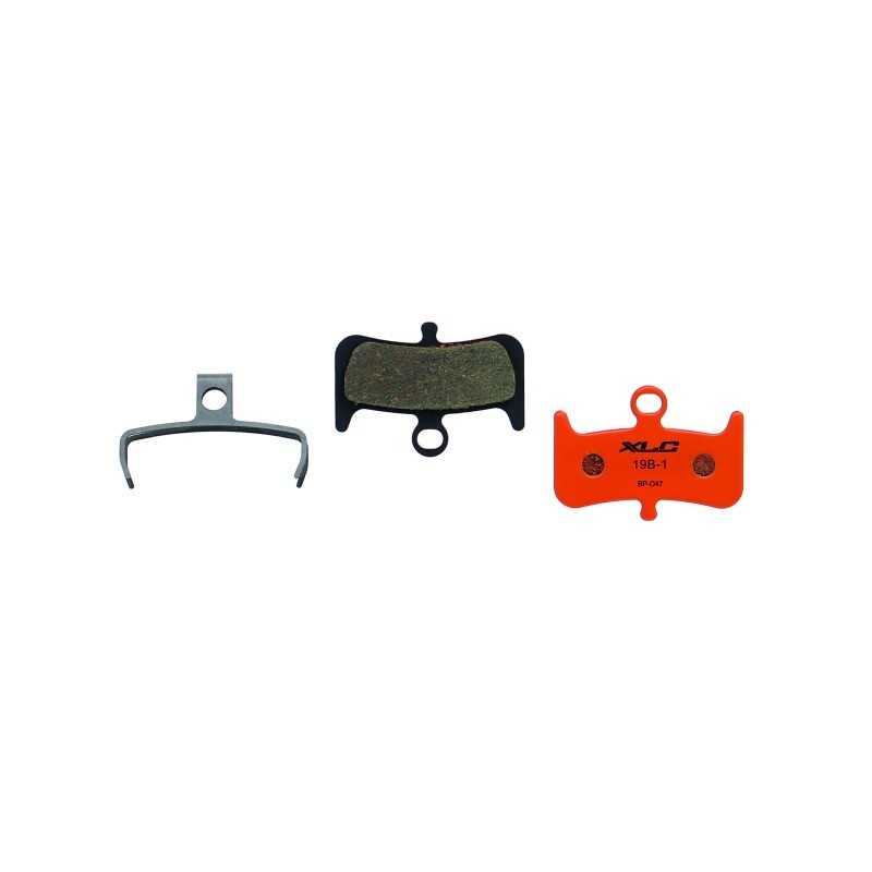Set of organic brake pads for  HAYES DOMINION A4 BP-O48