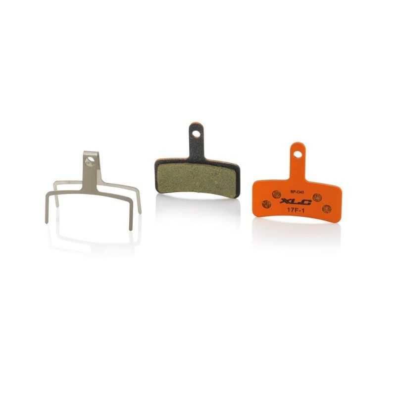Set of organic / steel brake pads for  TEKTRO BP-O40