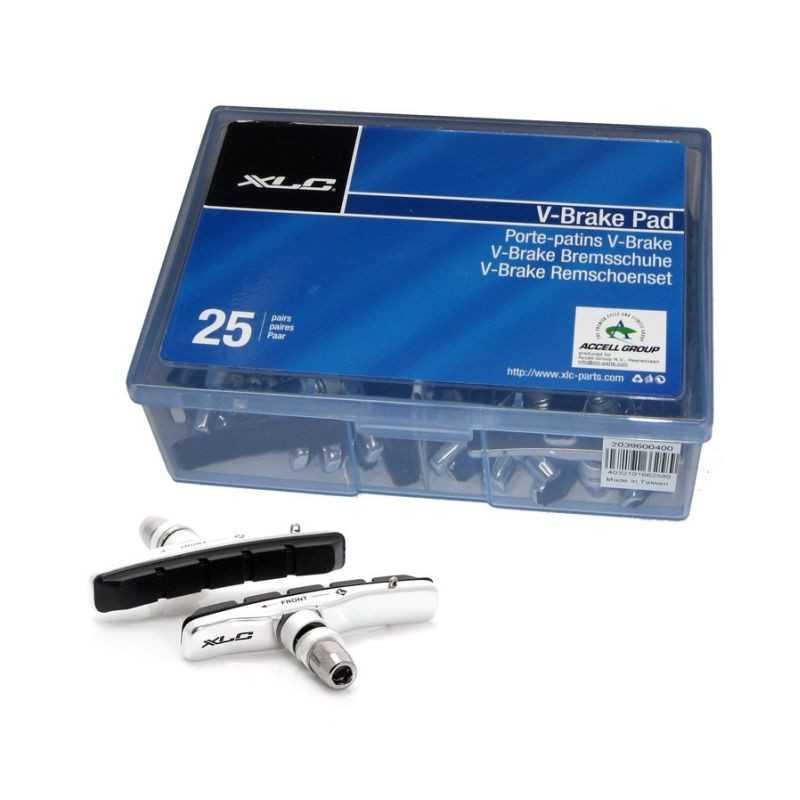 XLC Zapatas de freno para V-BRAKE CARTRIDGE 72MM CAJA 25 P BS-V02 2039600400