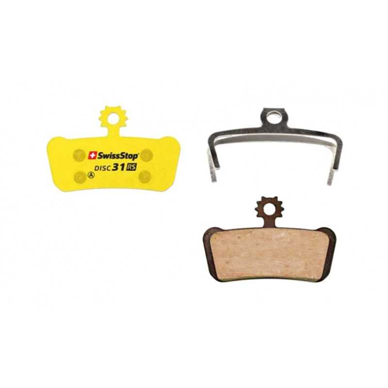 Set of organic disc brake pads  31 RS
