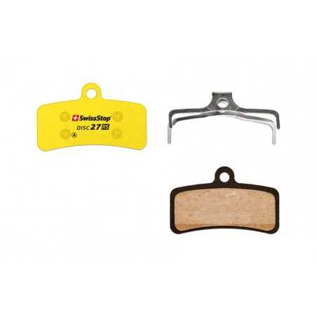 Set of organic disc brake pads  27 RS