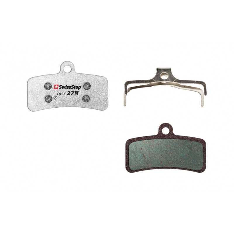 Set of organic disc brake pads  27 E