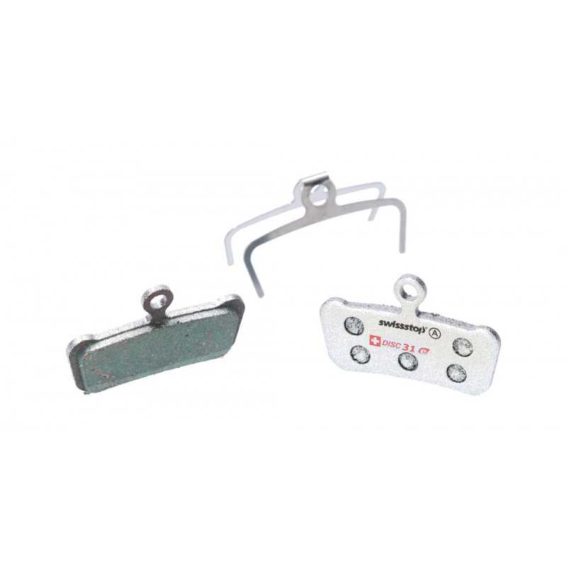 Set of organic disc brake pads  31 E