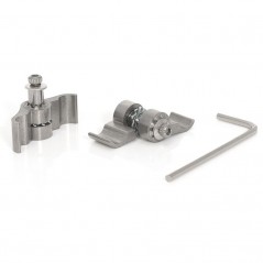 Adjustable and adjustable hydraulic brake lines cable support  2U
