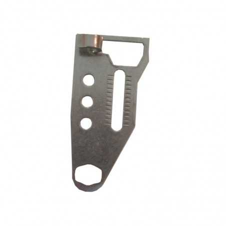 Adjustable plate for disc brakes and bushings  LEVA PUNTUAL