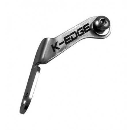 K-EDGE Portanúmeros profesional de acero inoxidable compatible con freno carretera trasero 850934007060