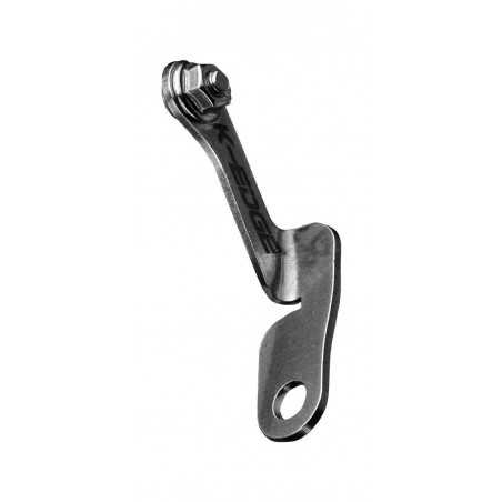 Professional stainless steel number plate compatible with rear road brake