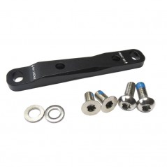 Stainless steel and titanium disc brake adapter + front bolts  0F/20F 140/160 MM