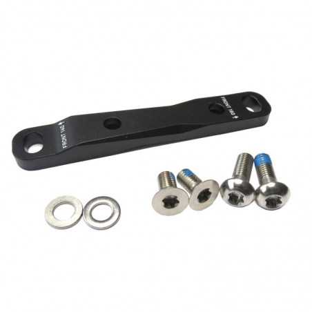 SRAM Adaptador de freno disco acero inoxidable y titanio + tornillos delantero 0F/20F 140/160 MM 101189