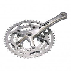 Crank and chainrings set  impact triple