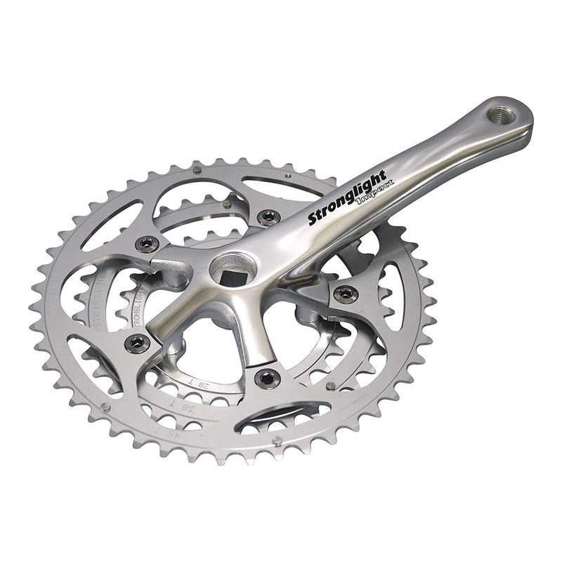 Crank and chainrings set  impact triple
