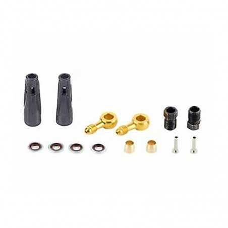JAGWIRE Kit de adaptadores para frenos delanteros y traseros SHIMANO XT/XTR BANJO 704233