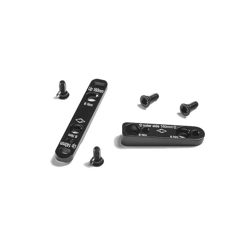 CAMPAGNOLO Adaptador pinza de freno delantera + tornillos 160 MM FLAT MOUNT 708850