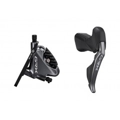 SHIMANO Maneta de freno/cambio con pinza trasera GRX Di 2 ST-RX815 FLAT MOUNT 1700 MM BR-RX810 702760
