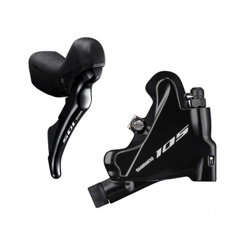 SHIMANO Maneta de freno/cambio con pinza trasera 105 ST-R7020 FLAT MOUNT 1700 MM SM-BH90 702762