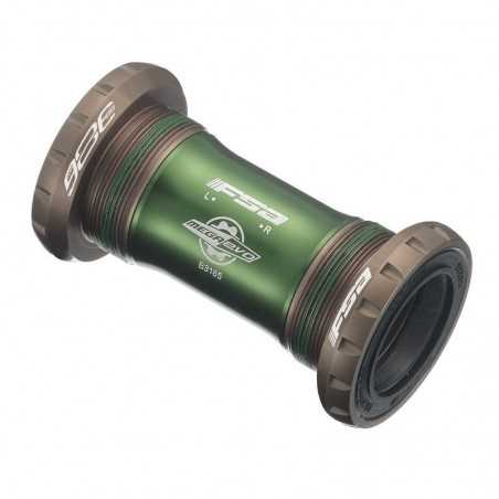 Bottom bracket cup set  mega-evo 386 aluminio