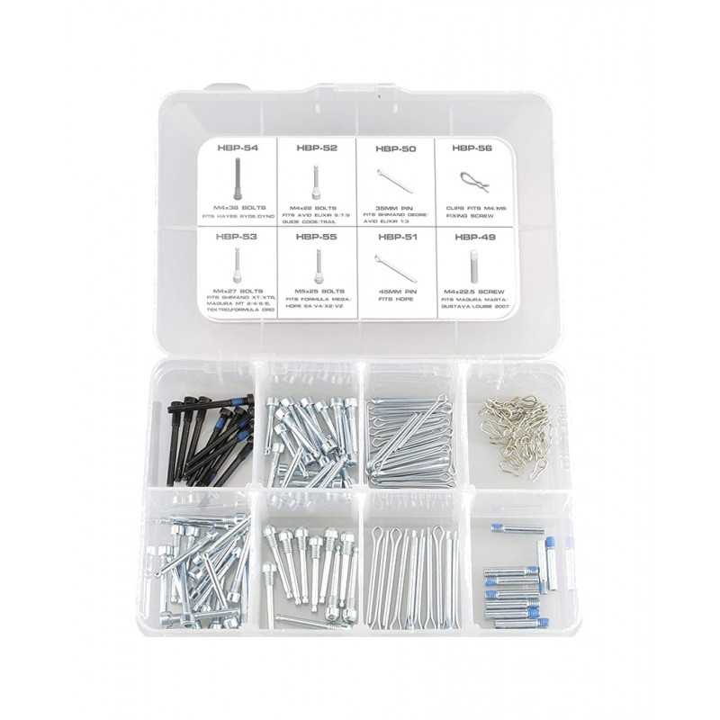 XLC Set pernos de sujección M4x22 AVID ELIXIR 2039605013