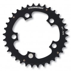 STRONGLIGHT Plato de aluminio para bicicleta Shimano MTB 94 mm - Dientes disponibles 30D, 32D, 34D, 36D, 42D, 44D Compatible con