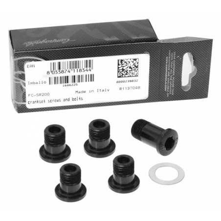 CAMPAGNOLO Kit 5 tornillos Plato solo macho super record- record-chorus 75968