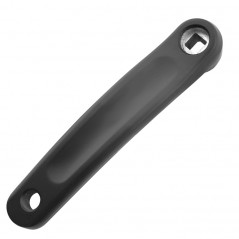 PROWHEEL Biela izquierda de aluminio forjado negro para bicicleta - 170 mm 129