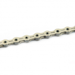 Chain, kmc bicycle, x10sl, silver, 11v 5.5mm, shimano, campagnolo, sram