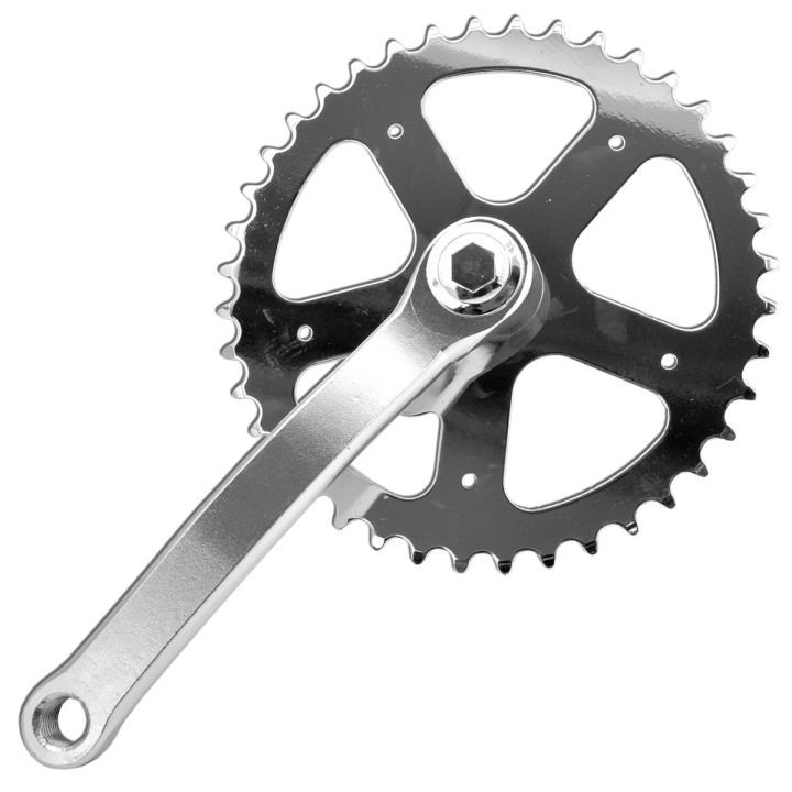 Chainwheels and cranks, singlespeed bmx fixed 165mm 40 teeth bicycle