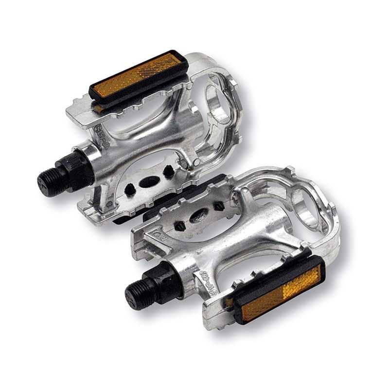 VP COMPONENTS Pedales aluminio plata v.p. mtb 38126