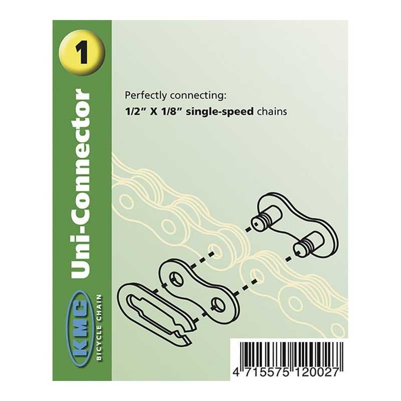 KMC 2x enganche link rapido cadena index 1v (9.4) 26259