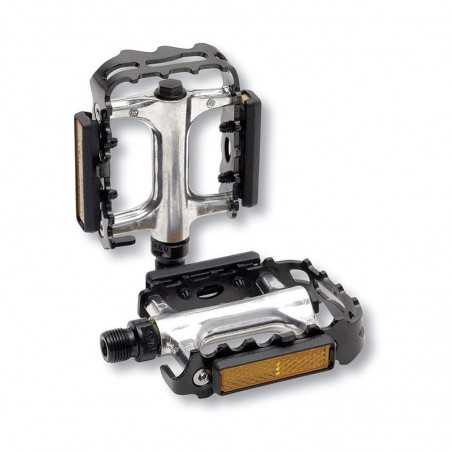 Aluminum black pedals  v.p.196 mtb