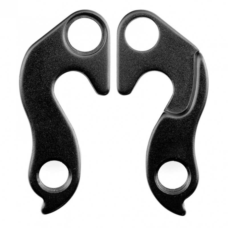 V BIKE Patilla puntera de cambio bicicleta fabricada en aluminio 6061-T6 con revestimiento anodizado negro duro por 14714
