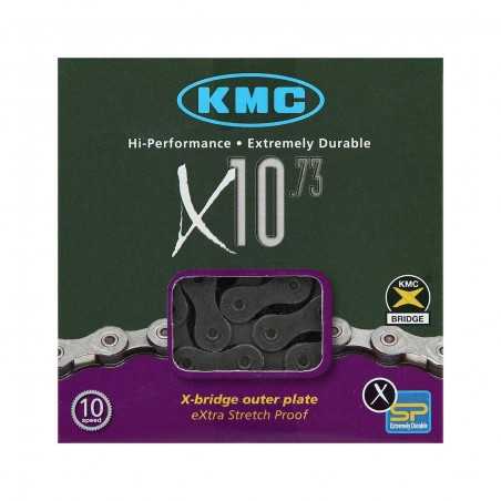 Chain, kmc bicycle, x10-93 112, steps index 10v, in box