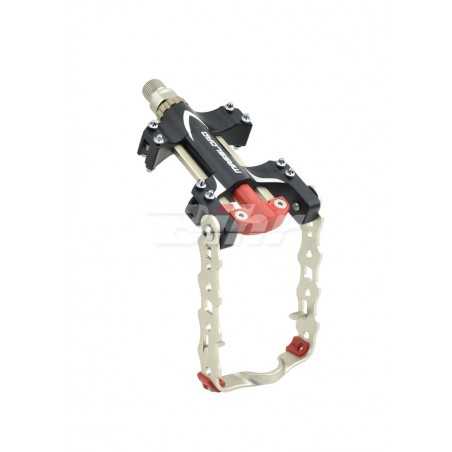 MASSLOAD Pedales bicicleta convertibles en caballete tipo para aluminio bici MTB Trekking City 15337