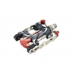 MASSLOAD Pedales bicicleta convertibles en caballete tipo para aluminio bici MTB Trekking City 15337