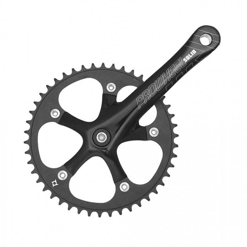 PROWHEEL Plaxo y bielas fixie fixed city 175mm 48 dientes bici bicicleta 15400
