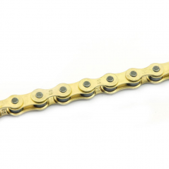 Chain, kmc bicycle, z510 g, gold, bmx, 112 steps, 1v