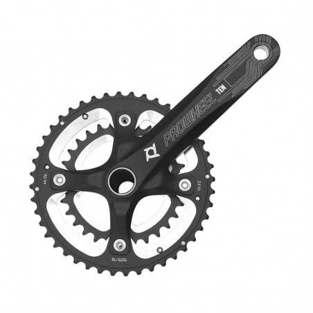 PROWHEEL Platos y bielas BTT MTB paseo 2x10 175mm 28/40 dientes bici bicicleta 15402
