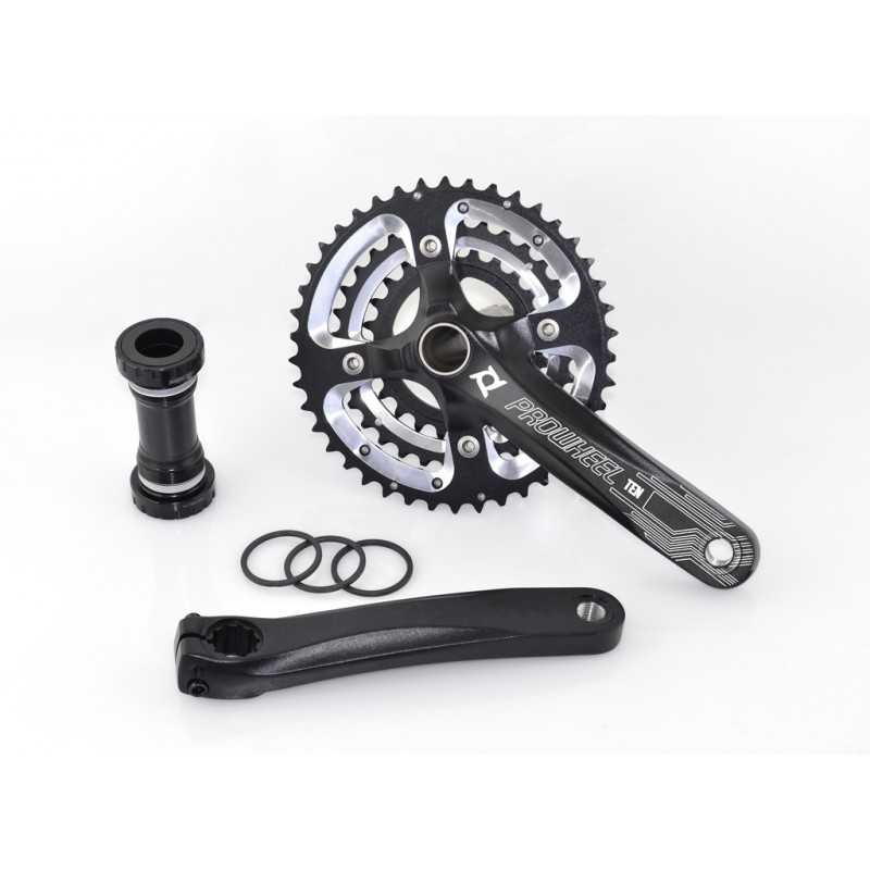 PROWHEEL Platos y bielas BTT MTB paseo 3x10 170mm 42/32/24 dientes bici bicicleta 15405