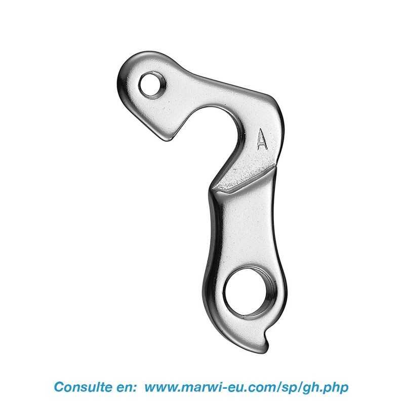 GURPIL Patilla puntera de cambio bicicleta GH-026 | Montaje fácil con 1 tornillo Marca 280018