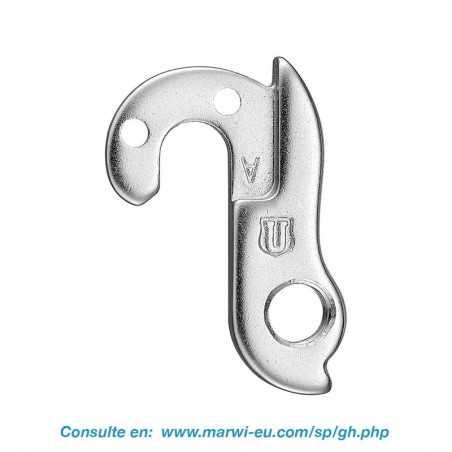 GURPIL Patilla puntera de cambio bicicleta GH-110 - Montaje exterior en cuadro Marca 280073