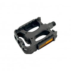 Pair, pedals, btt mtb city, basic reflectors, thread w-9/16, bicycle