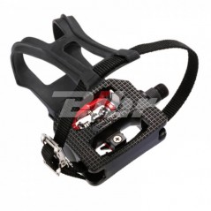 Pair, pedals, gym, mix, auto/platform/toeclip wellgo wpde003b