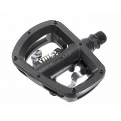 WELLGO Par Pedales MTB Plataforma/Clip aluminio eje Cr-Mo W43 color negro 35571