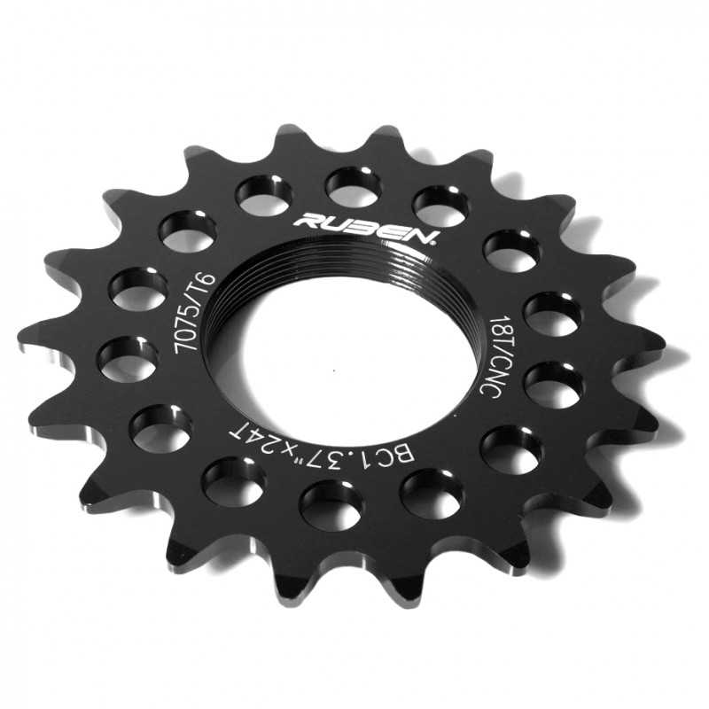 Pinion, fixed, fixie, 14 teeth black color