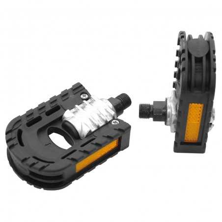 Pair, pedals, foldable, city trekking, reflectors perfect transport, bicycle