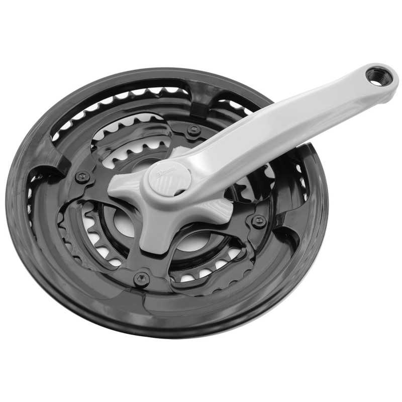 Triple chainwheel and cranks laminated 170mm 28/38/48 bicycle