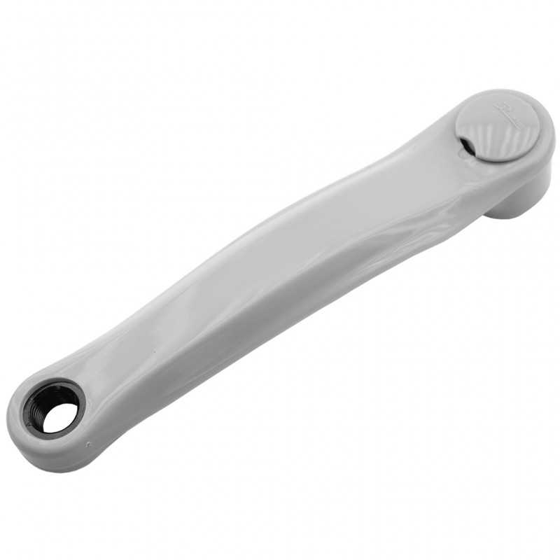 Left crank steel curved plasticized bike bicycle  (170MM)